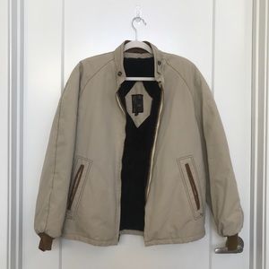 Vintage Tan & Brown Jacket